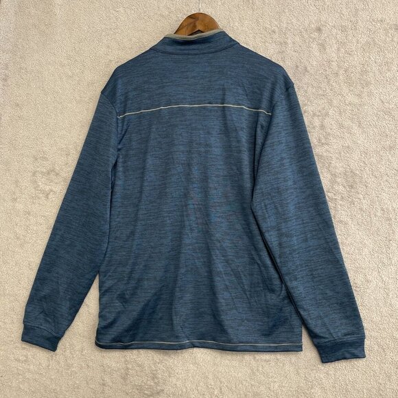 NWOT Pebble Beach Men's L Dry-Luxe Performance 1/4 Zip Pullover Sweatshirt - Picture 3 of 9